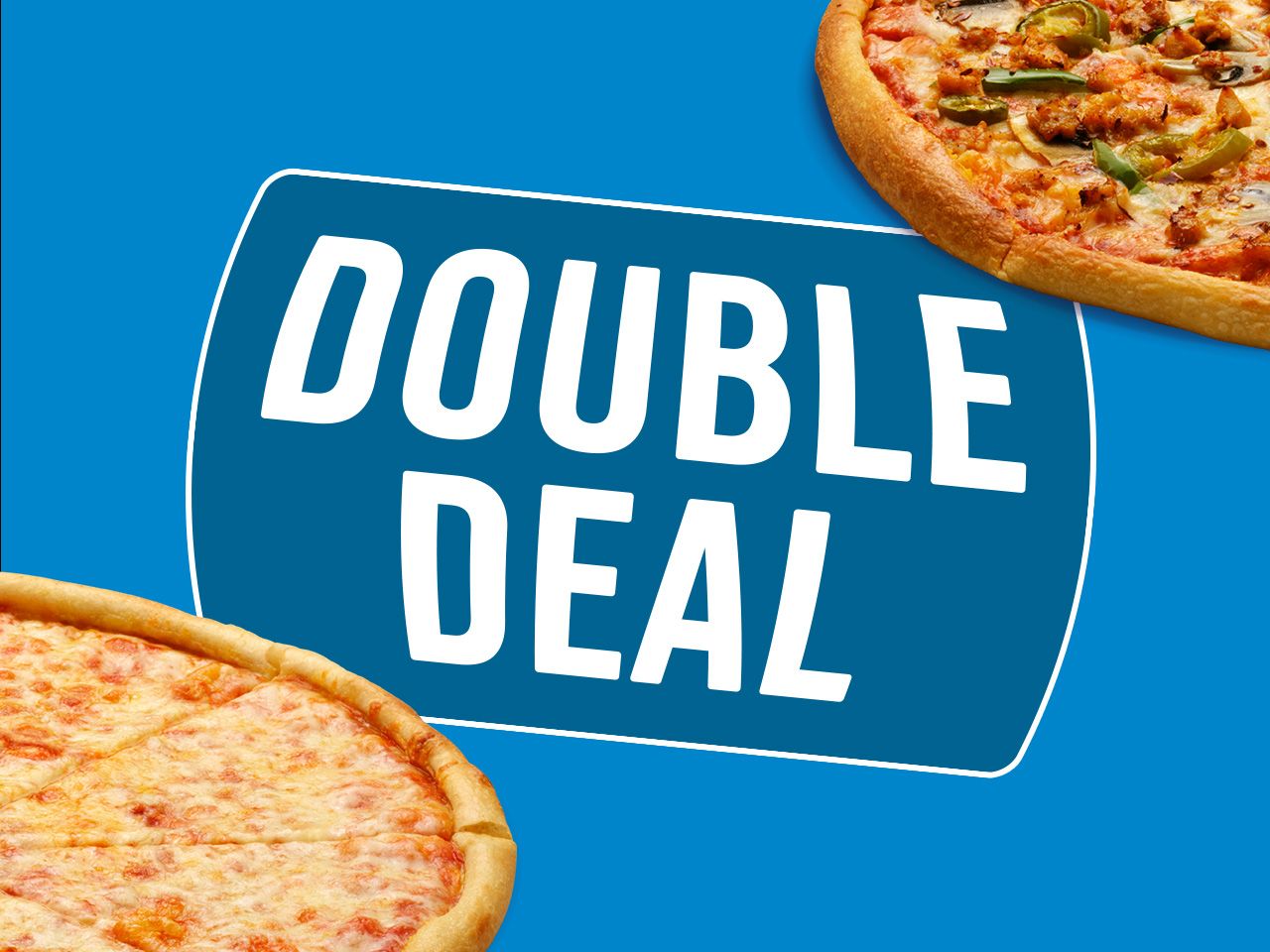 2 medium pizza i kategorien klassisk eller premium!