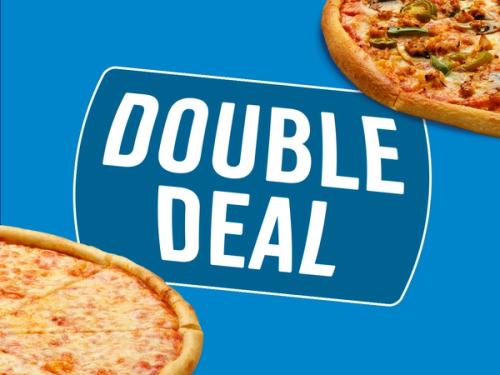2 medium pizza i kategorien klassisk eller premium!