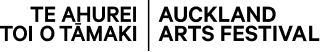Te Ahurei Toi o Tāmaki Auckland Arts Festival logo.