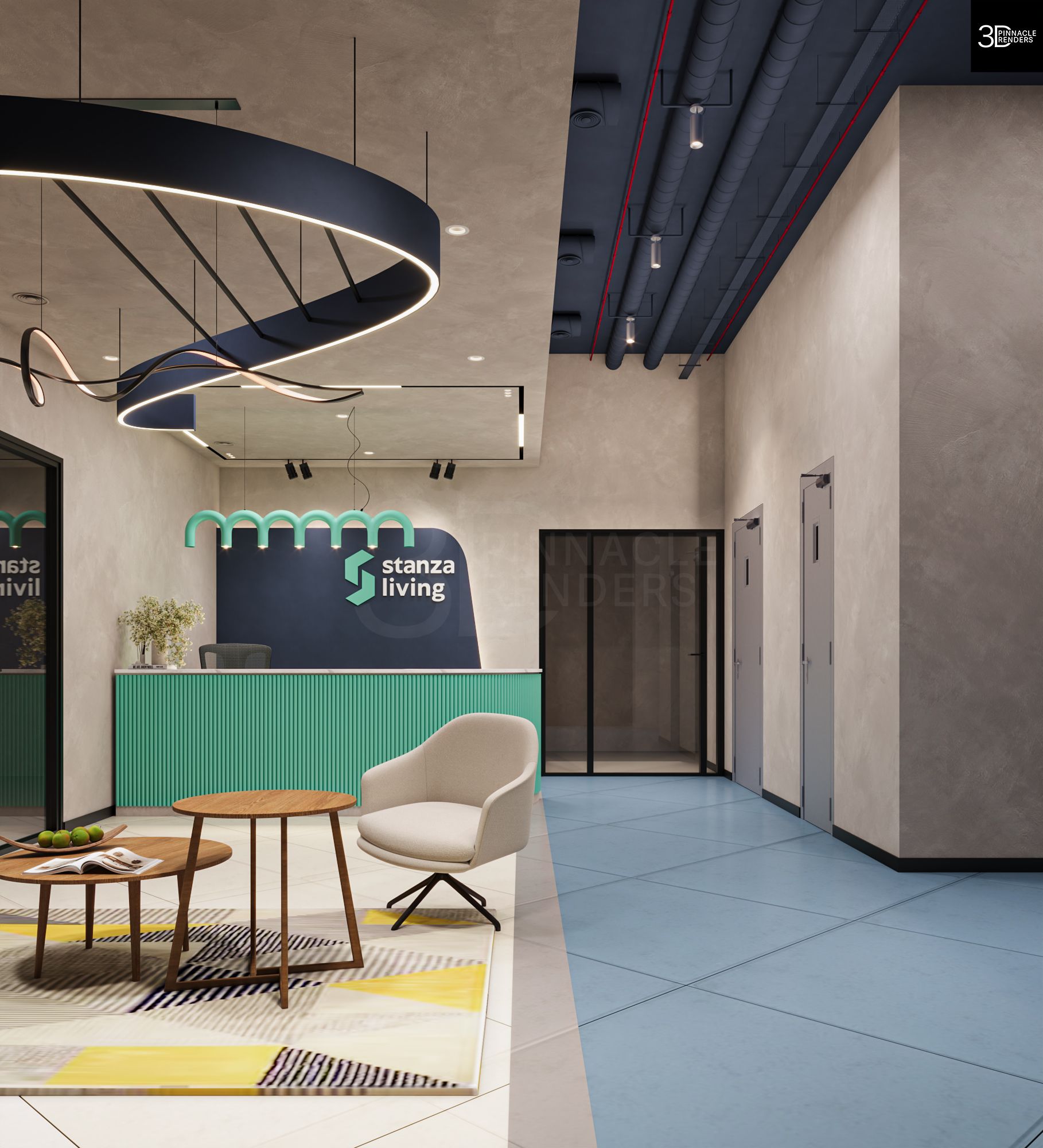 Stanza Living Reception