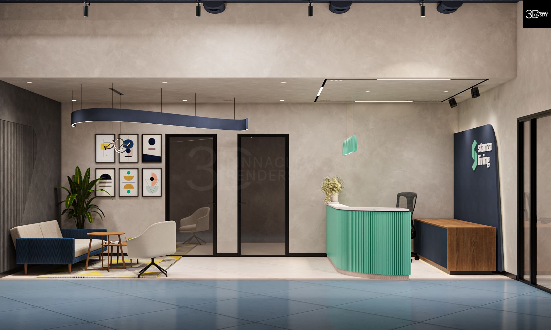 Stanza Living Reception