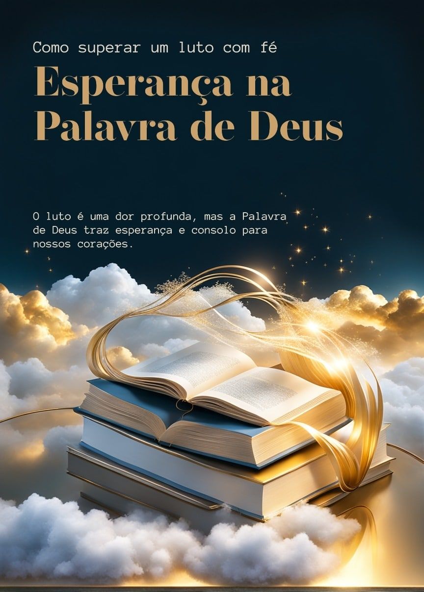 Mensagem diária. Tema: Como superar um luto. Qual é a nossa esperança.