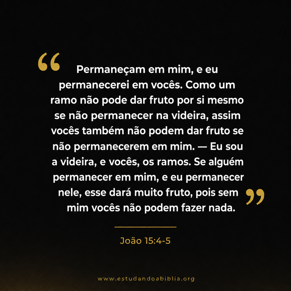 João 15:4-5