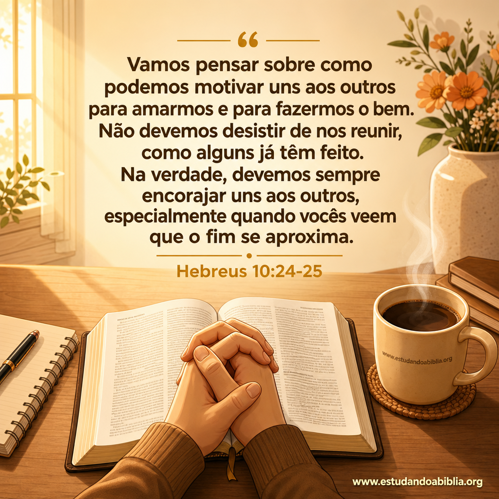 Hebreus 10:24-25