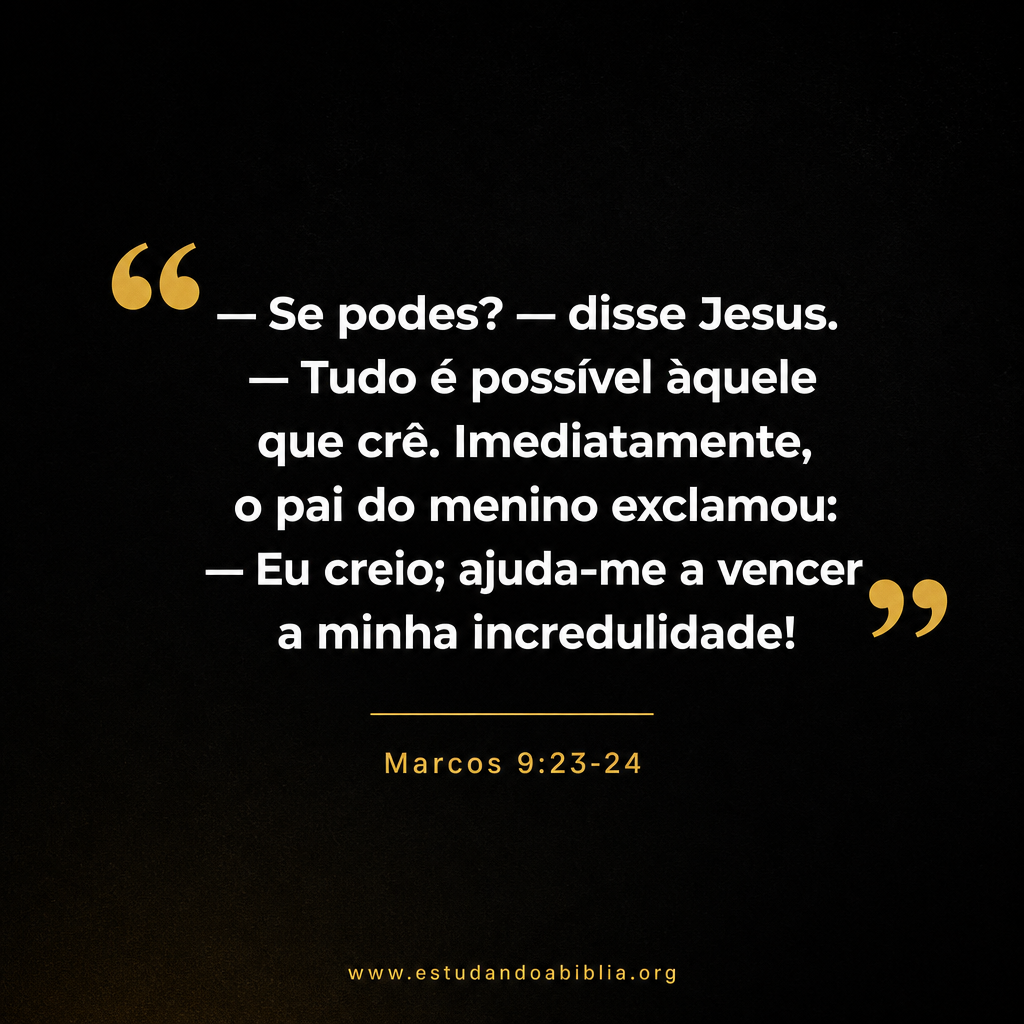 Marcos 9:23-24