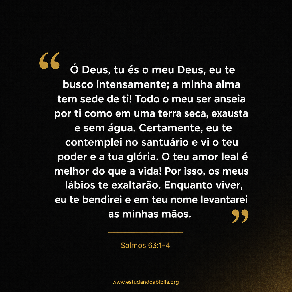 Salmos 63:1-4