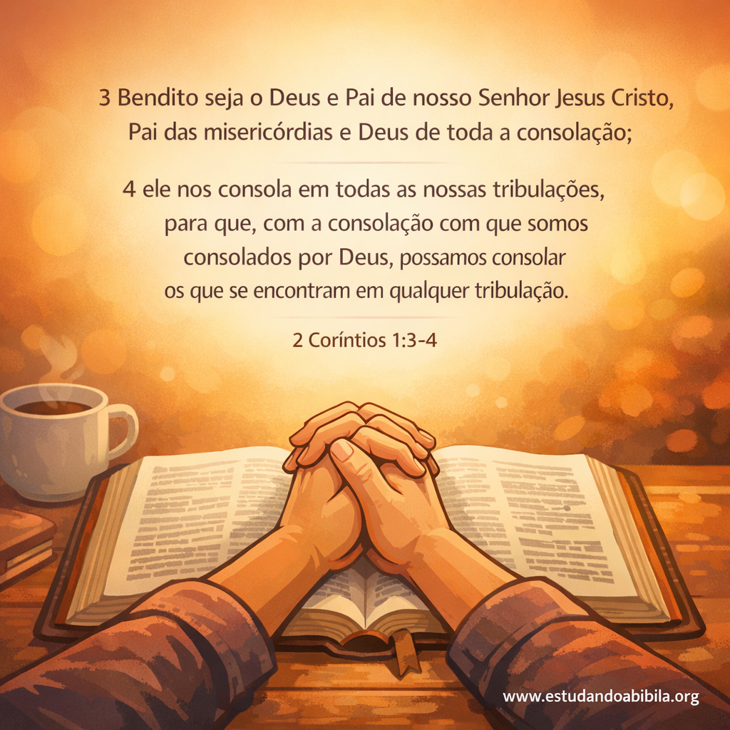 Versículo bíblico do dia - 2 Coríntios 1:3-4