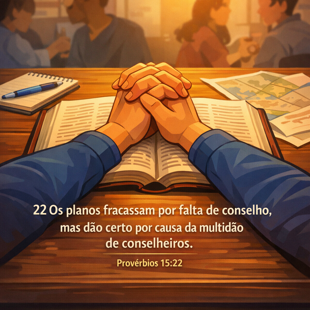 Versículo bíblico do dia - Provérbios 15:22