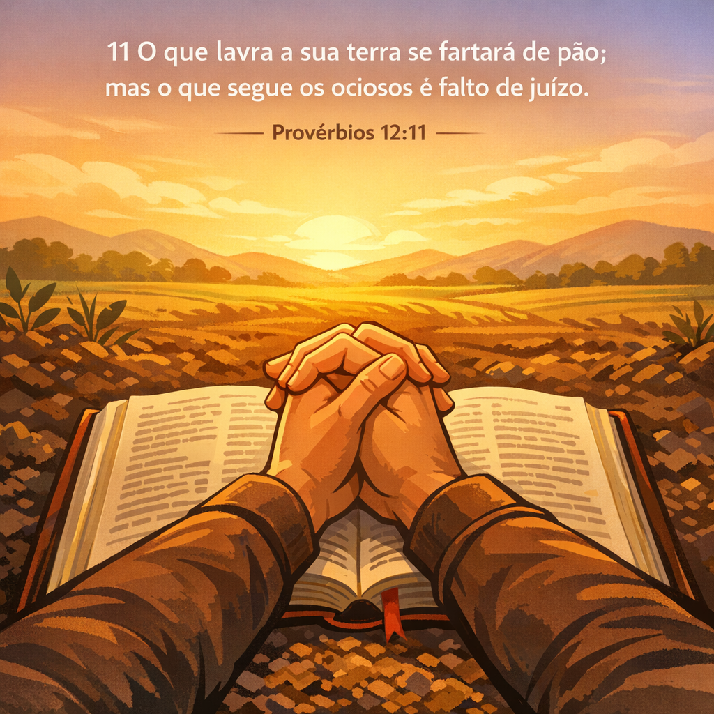Versículo bíblico do dia - Provérbios 12:11
