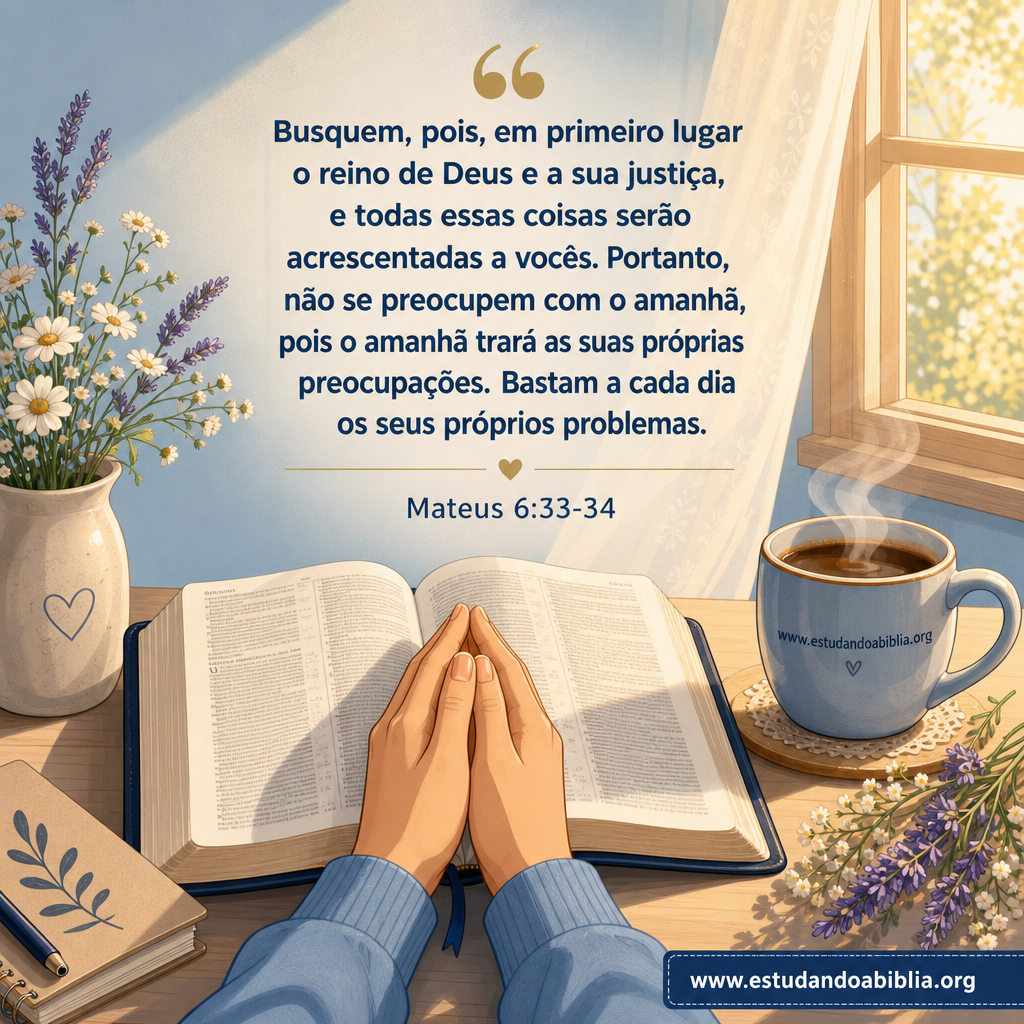 Mateus 6:33-34