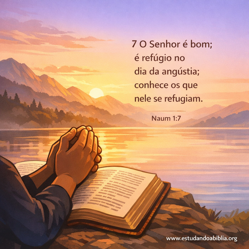 Versículo bíblico do dia - Naum 1:7