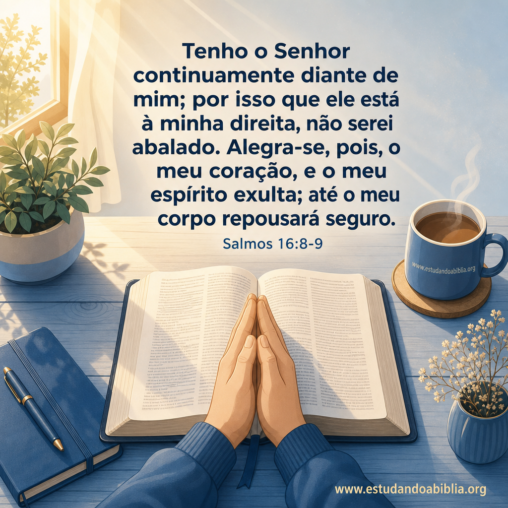 Salmos 16:8-9