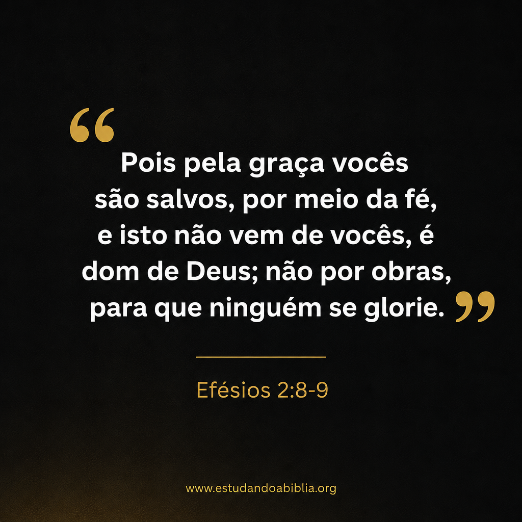 Efésios 2:8-9