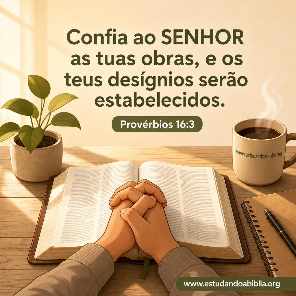 Provérbios 16:3