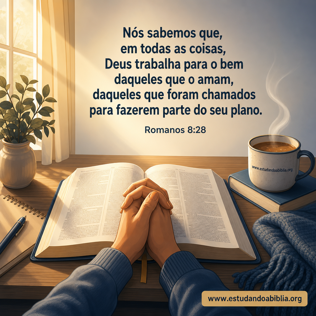 Versículo bíblico do dia - Romanos 8:28