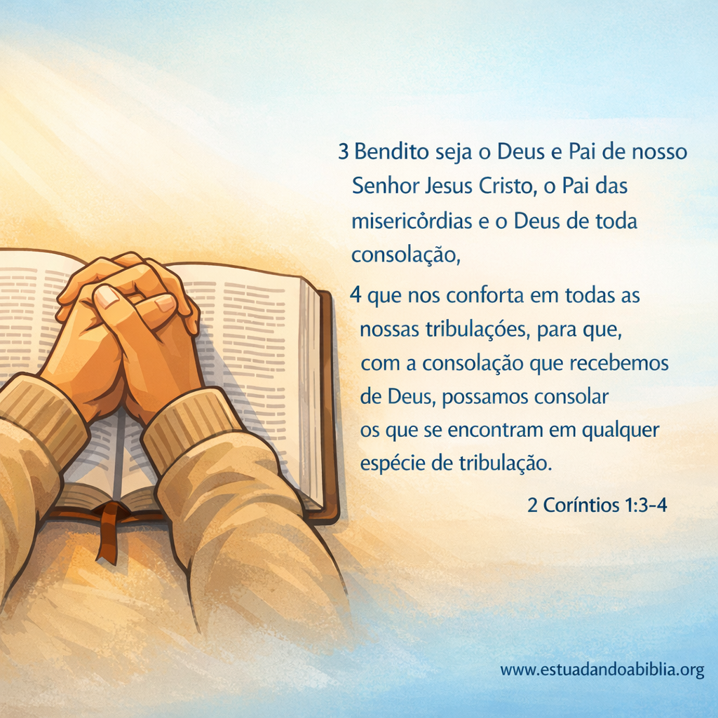 Versículo bíblico do dia - 2 Coríntios 1:3-4