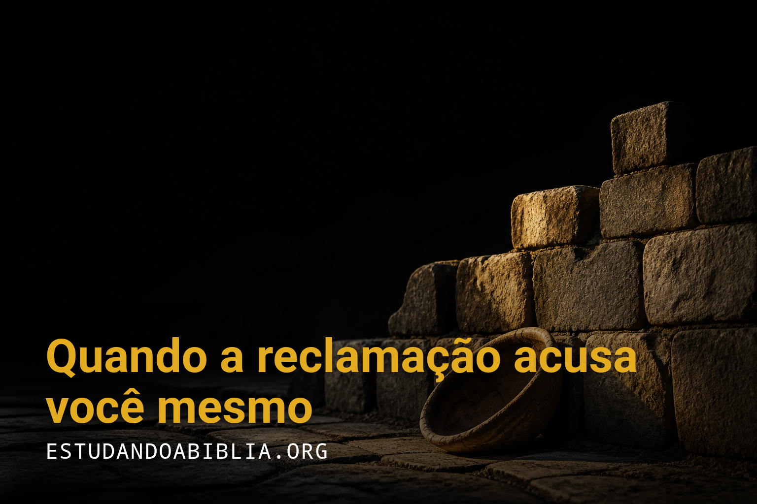 O clamor que sobe: quando a reclamação acusa você mesmo