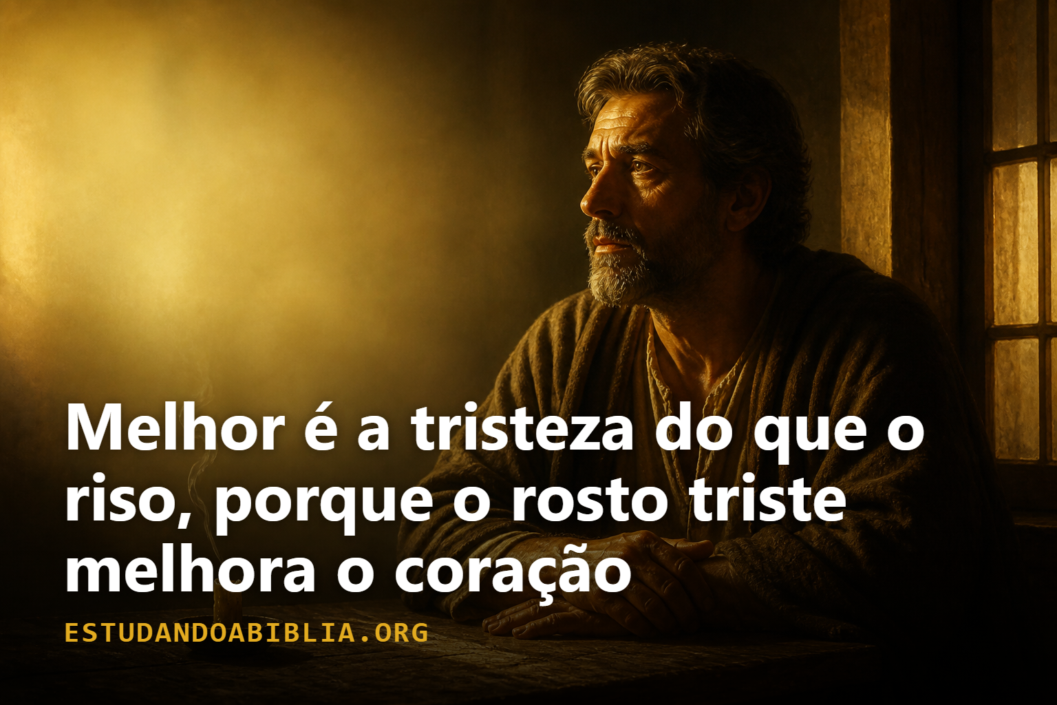 A Tristeza que Aperfeiçoa o Coração: Entendendo Eclesiastes 7:3