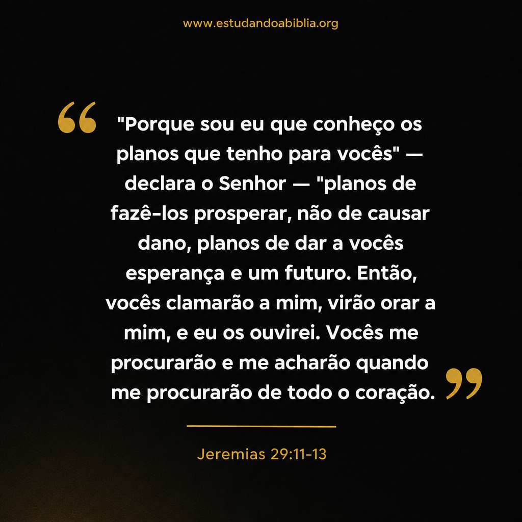 Jeremias 29:11-13