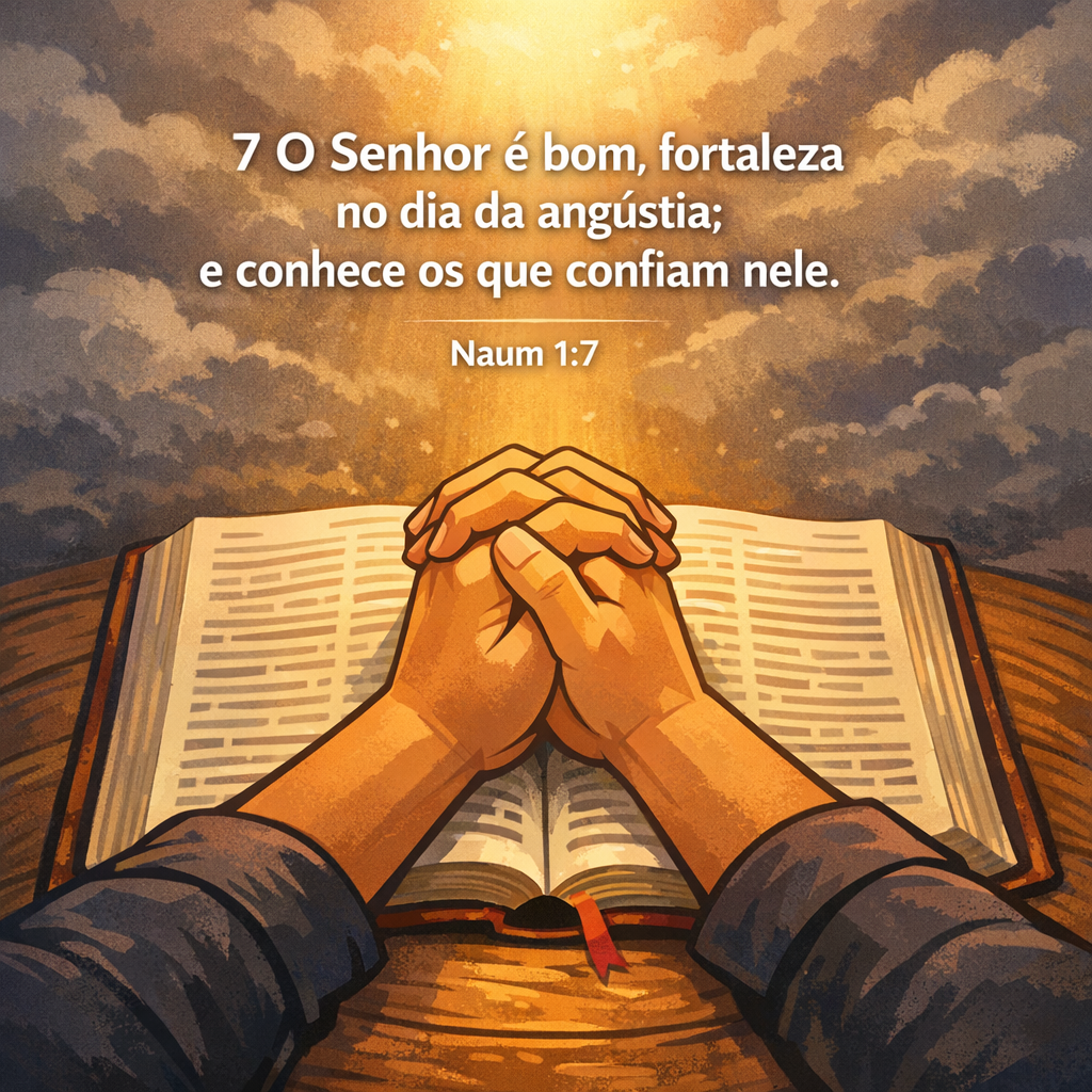 Versículo bíblico do dia - Naum 1:7