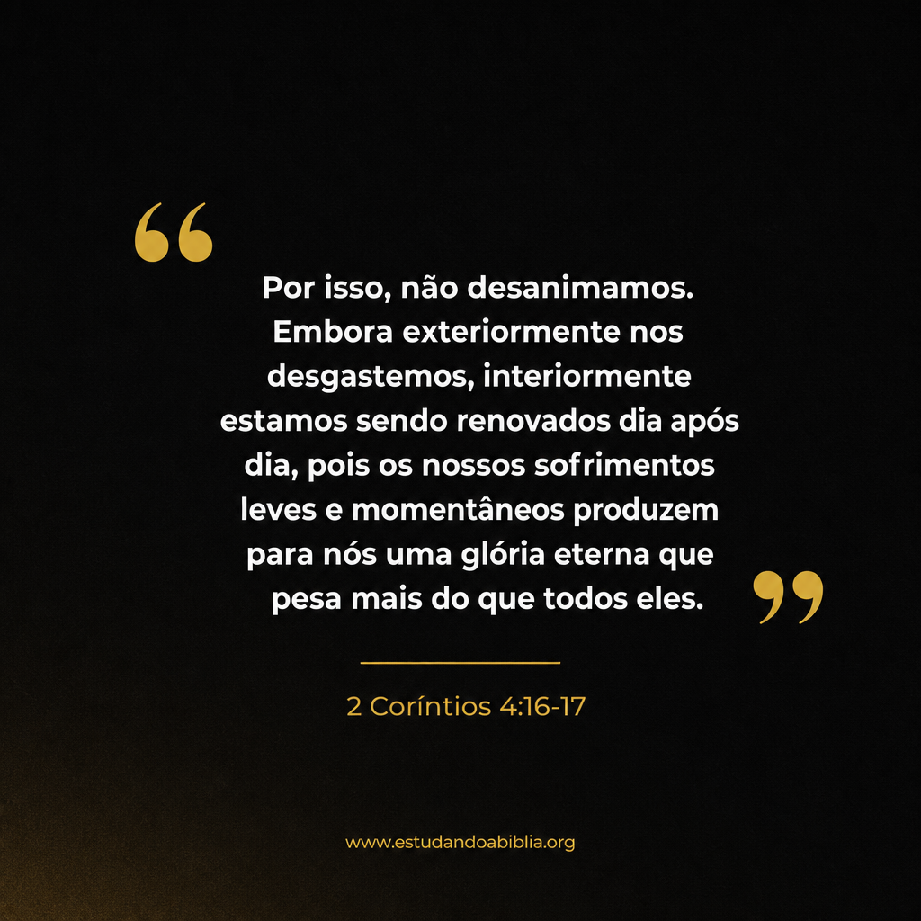 2 Coríntios 4:16-17