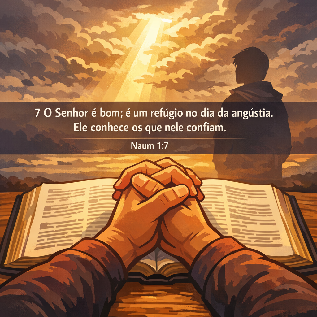 Versículo bíblico do dia - Naum 1:7