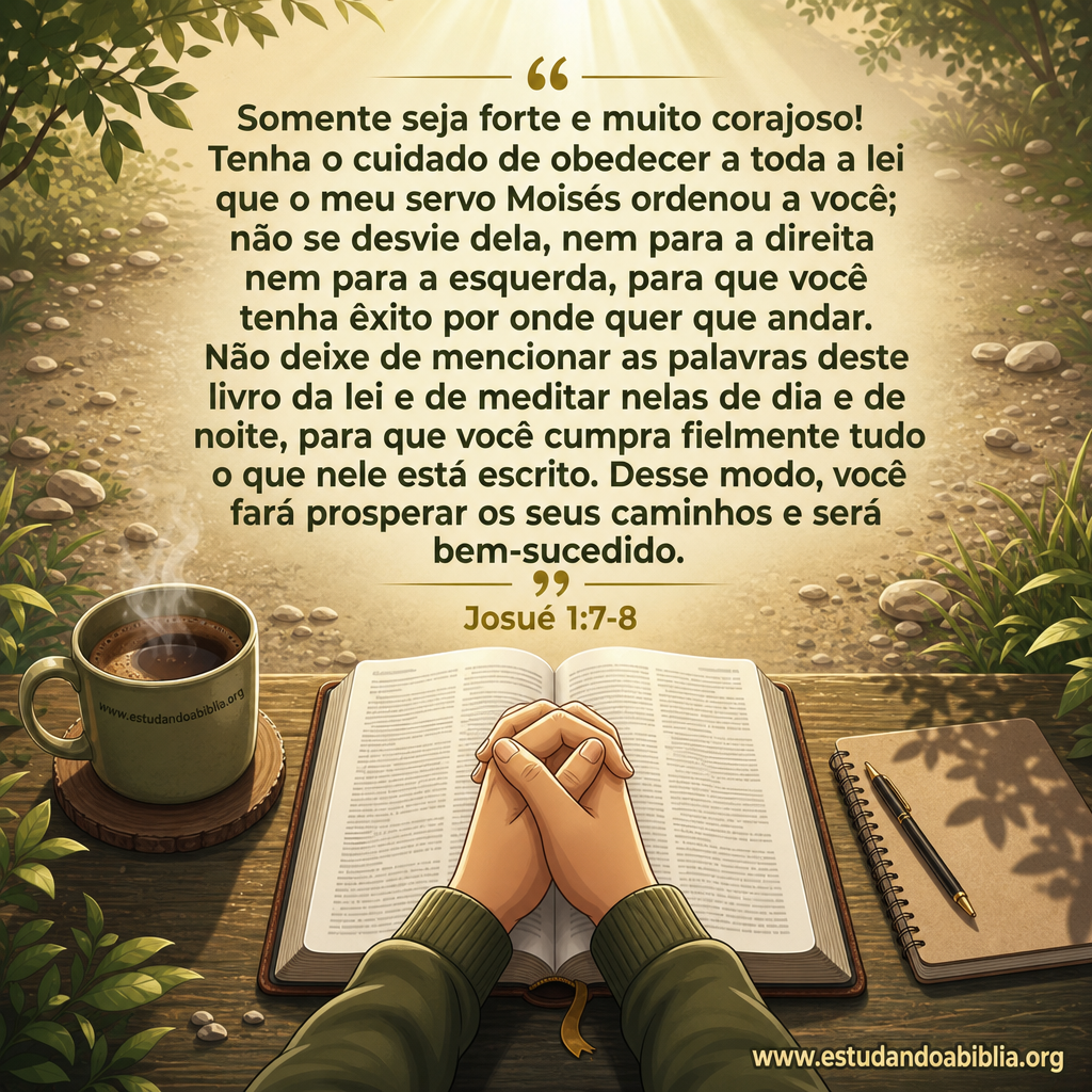 Josué 1:7-8