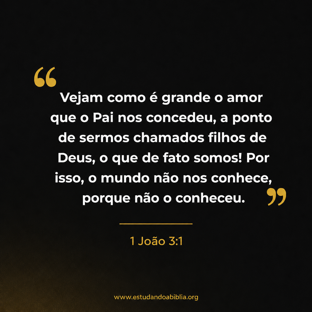 1 João 3:1
