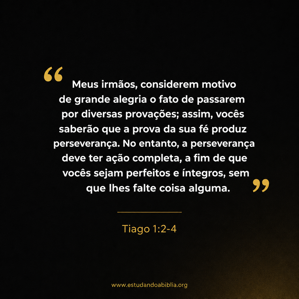 Tiago 1:2-4
