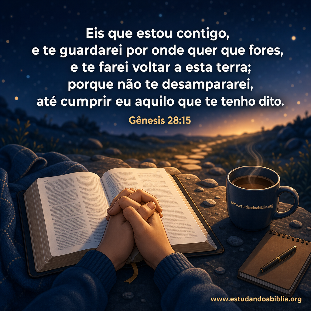 Versículo bíblico do dia - Gênesis 28:15
