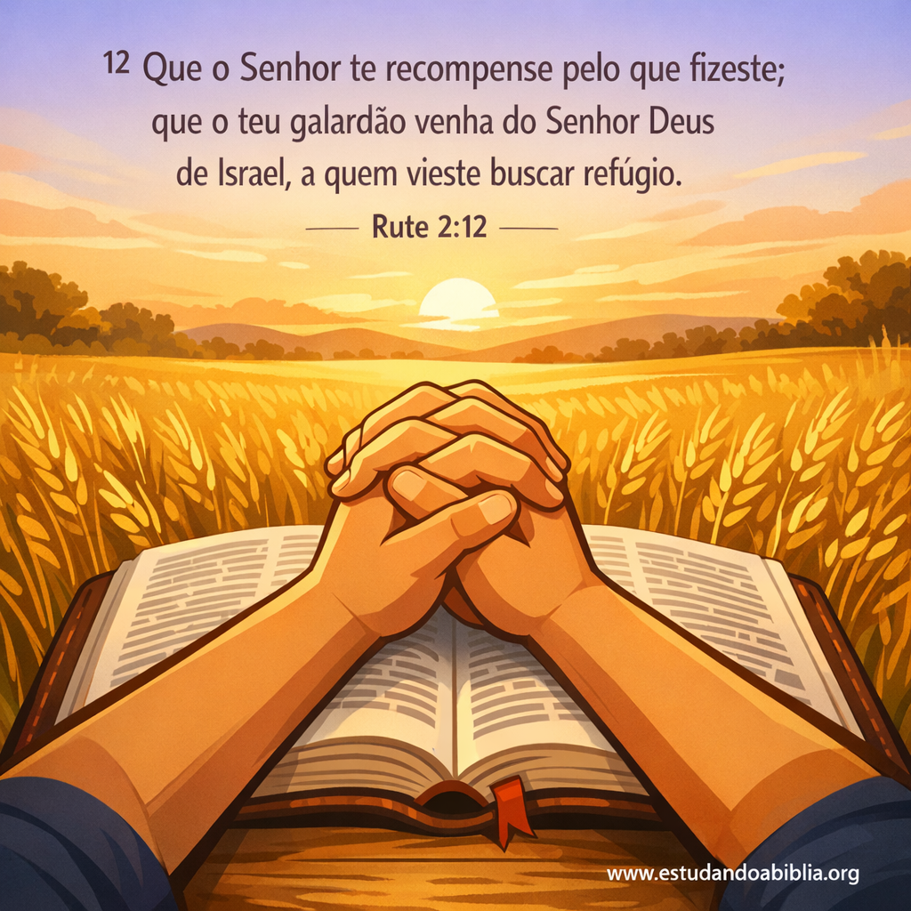 Versículo bíblico do dia - Rute 2:12