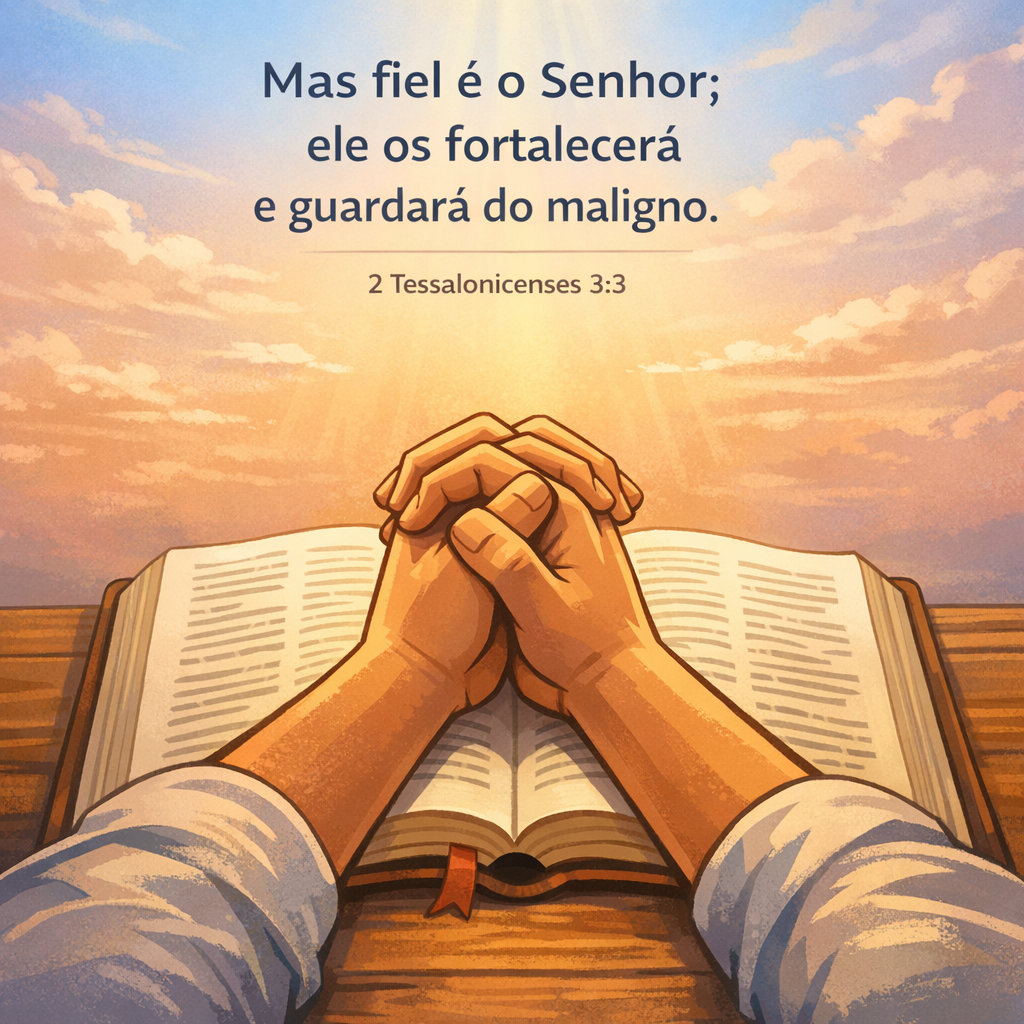 Versículo bíblico do dia - 2 Tessalonicenses 3:3