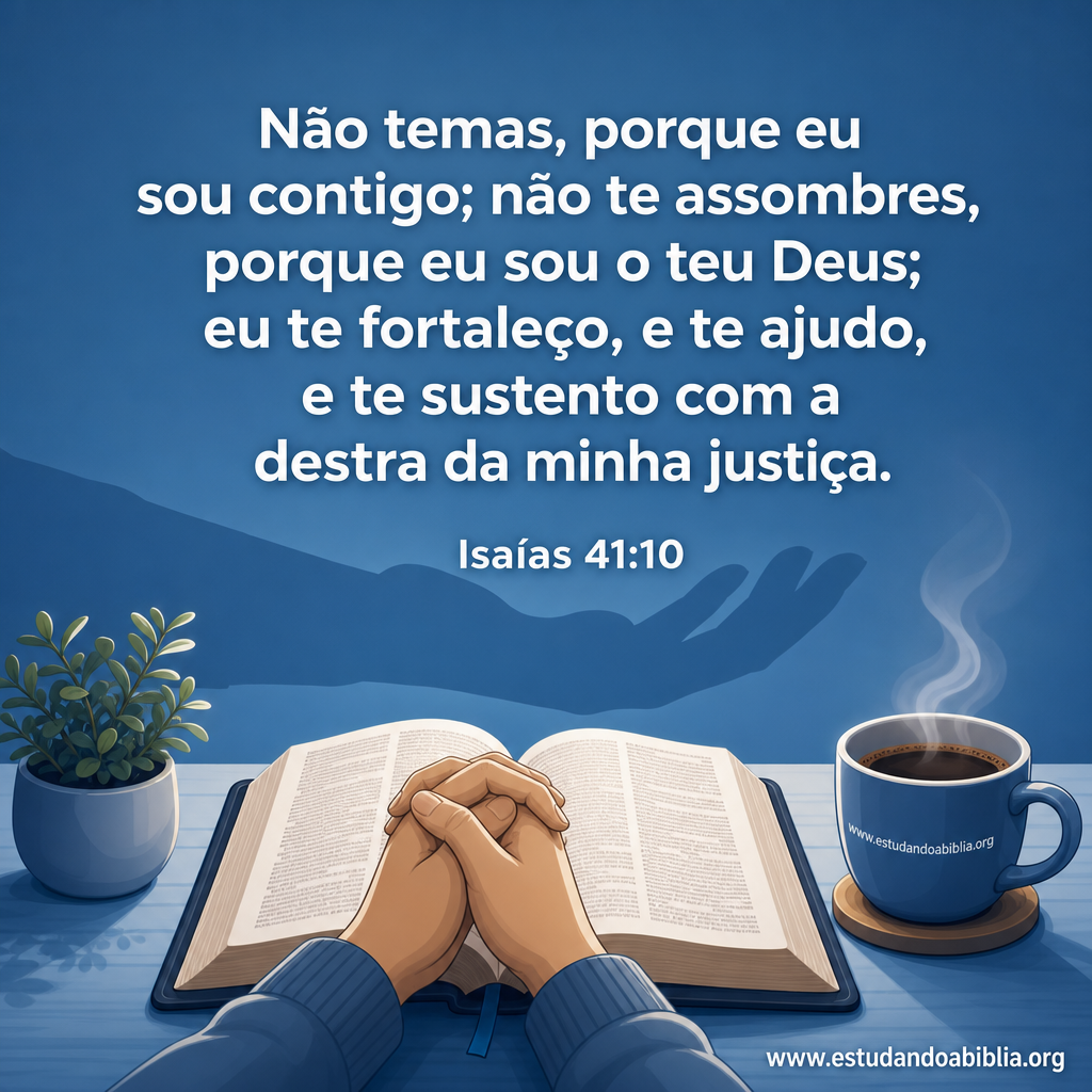 Versículo bíblico do dia - Isaías 41:10