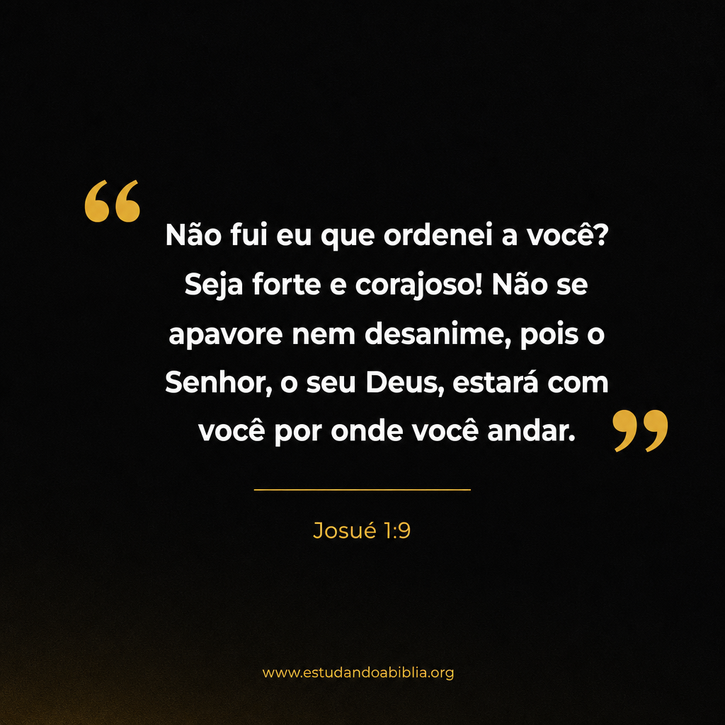 Josué 1:9