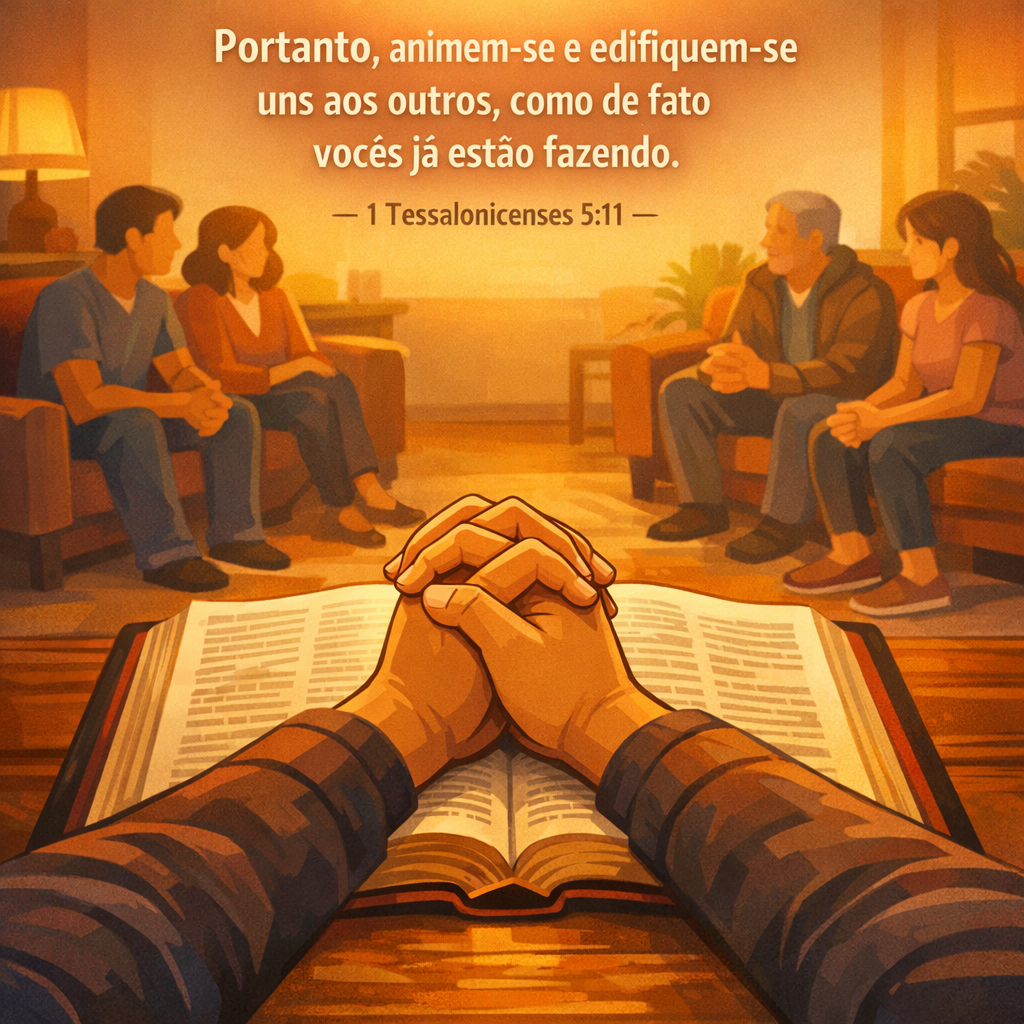 Versículo bíblico do dia - 1 Tessalonicenses 5:11
