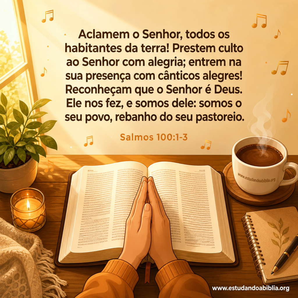 Salmos 100:1-3