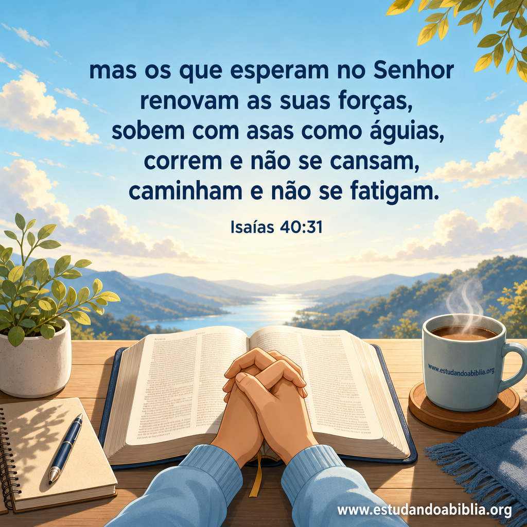 Versículo bíblico do dia - Isaías 40:31