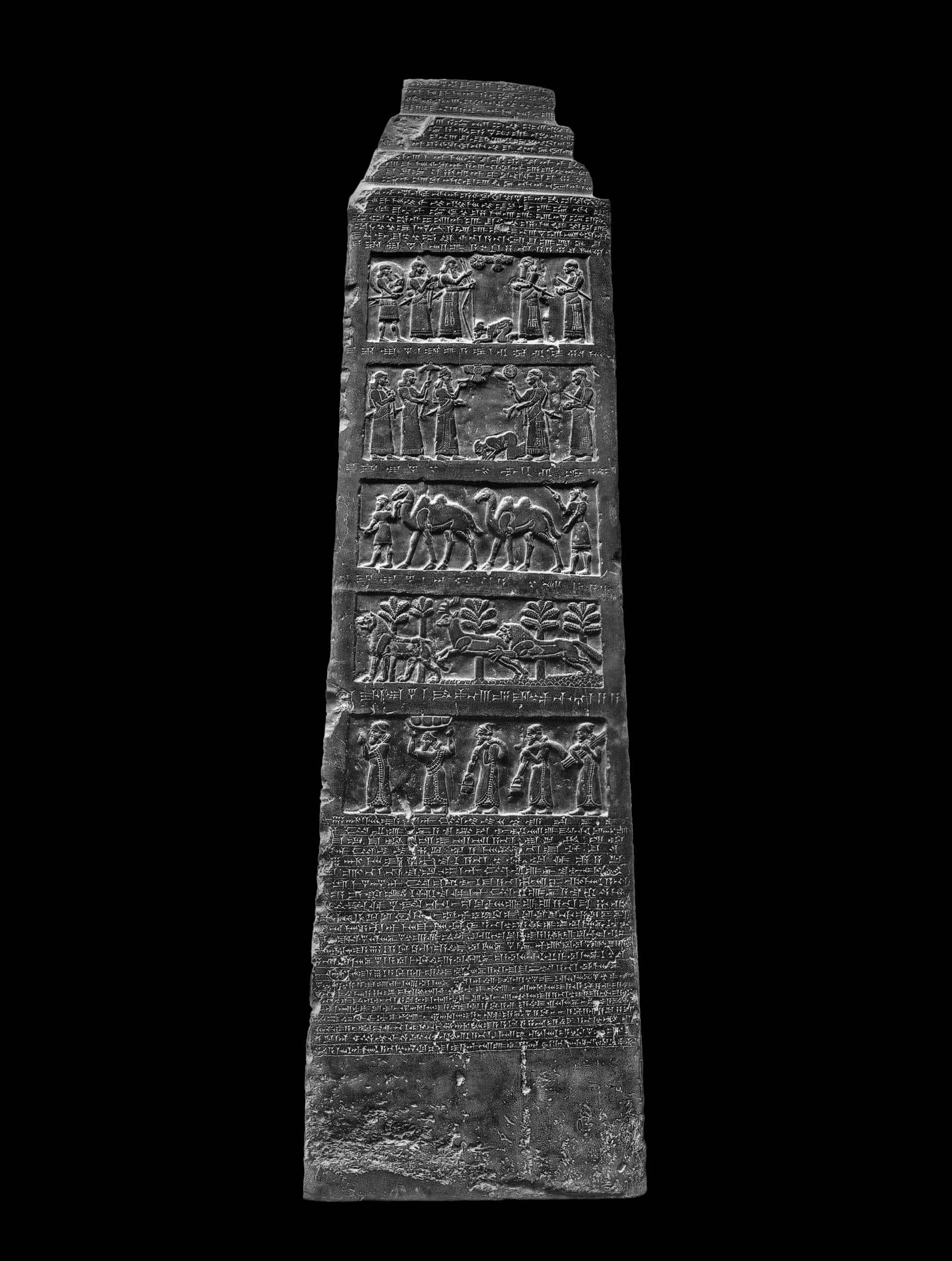 Obelisco Negro de Salmanasar III - A história por trás de 2° Reis 9