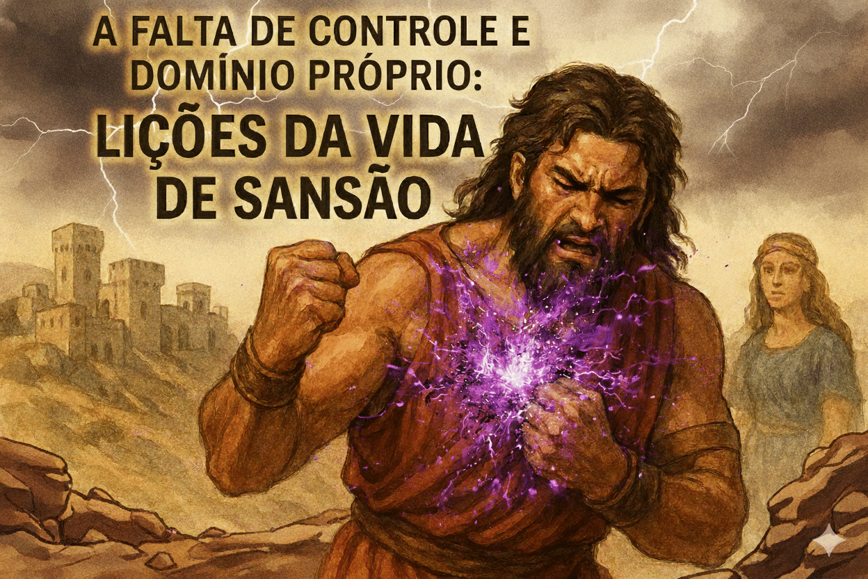A falta de controle e domínio próprio que nos afeta.