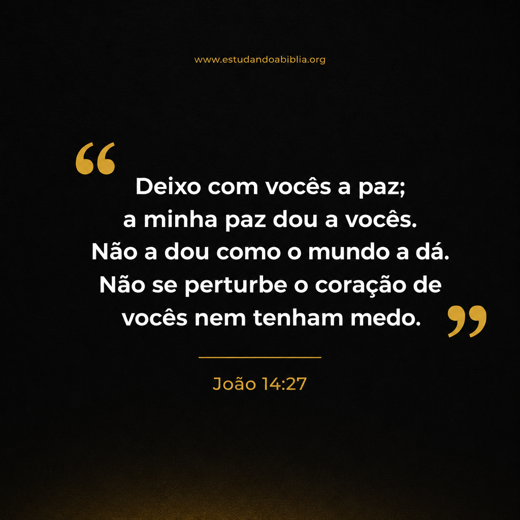 João 14:27