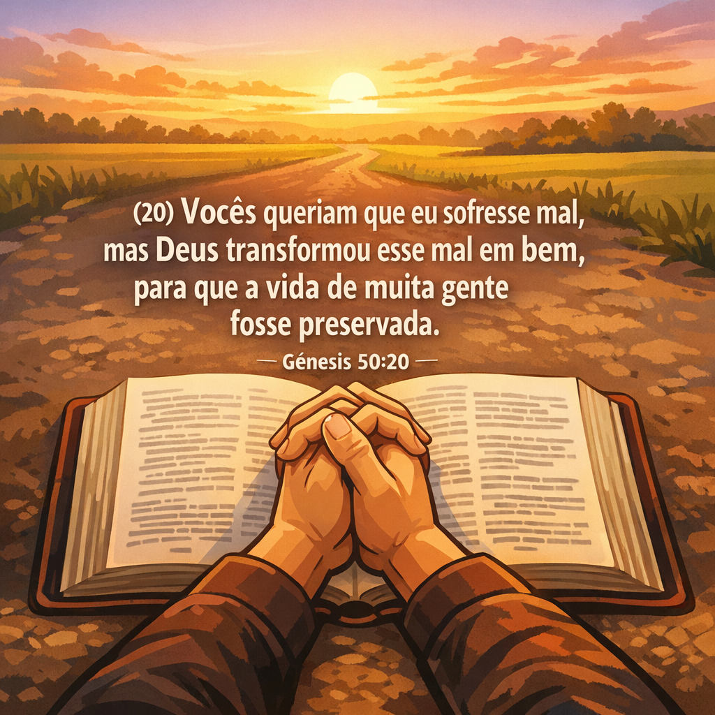 Versículo bíblico do dia - Gênesis 50:20