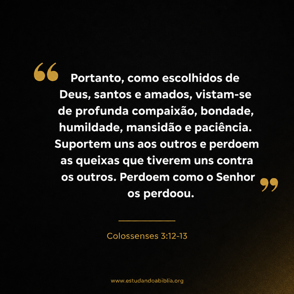 Colossenses 3:12-13