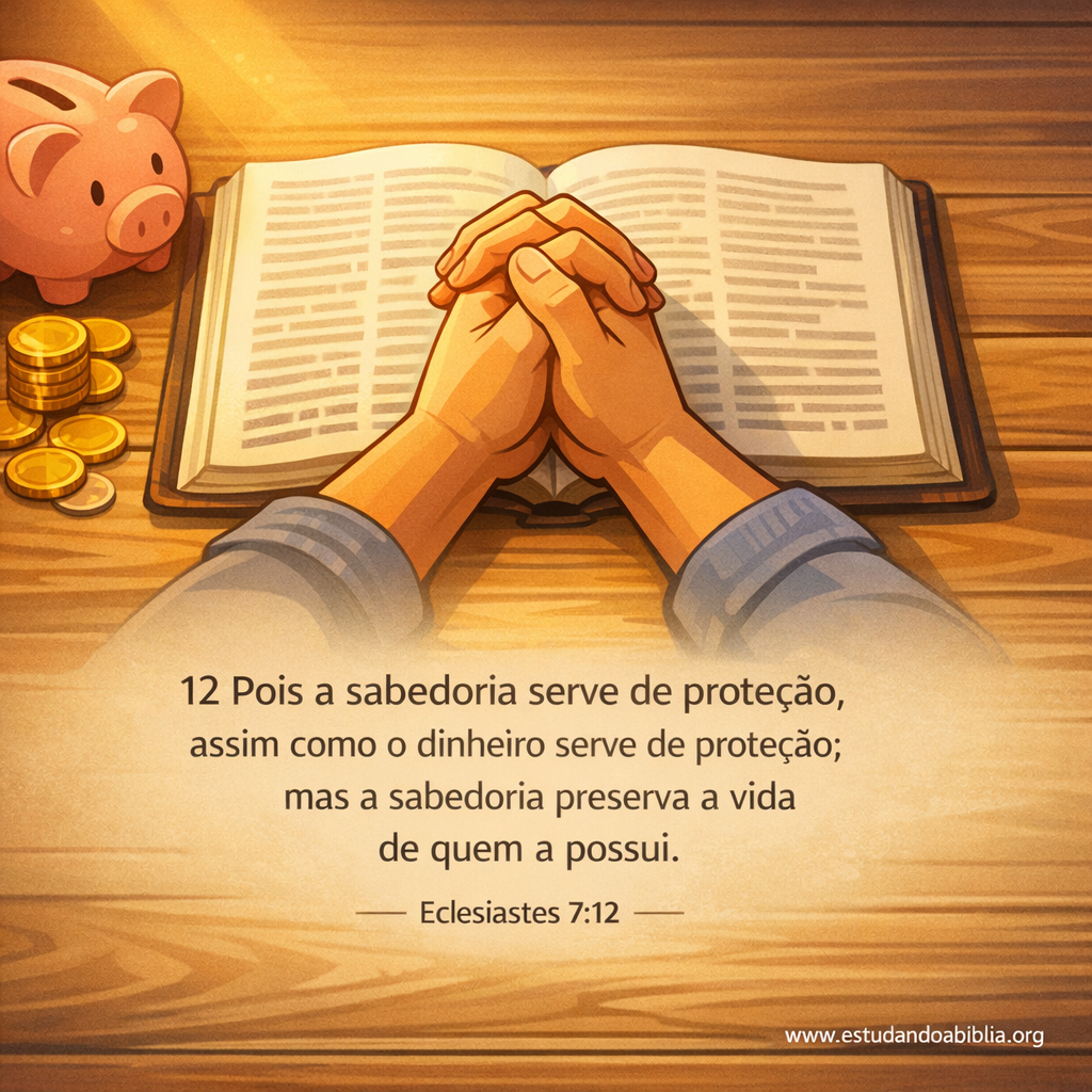 Versículo bíblico do dia - Eclesiastes 7:12