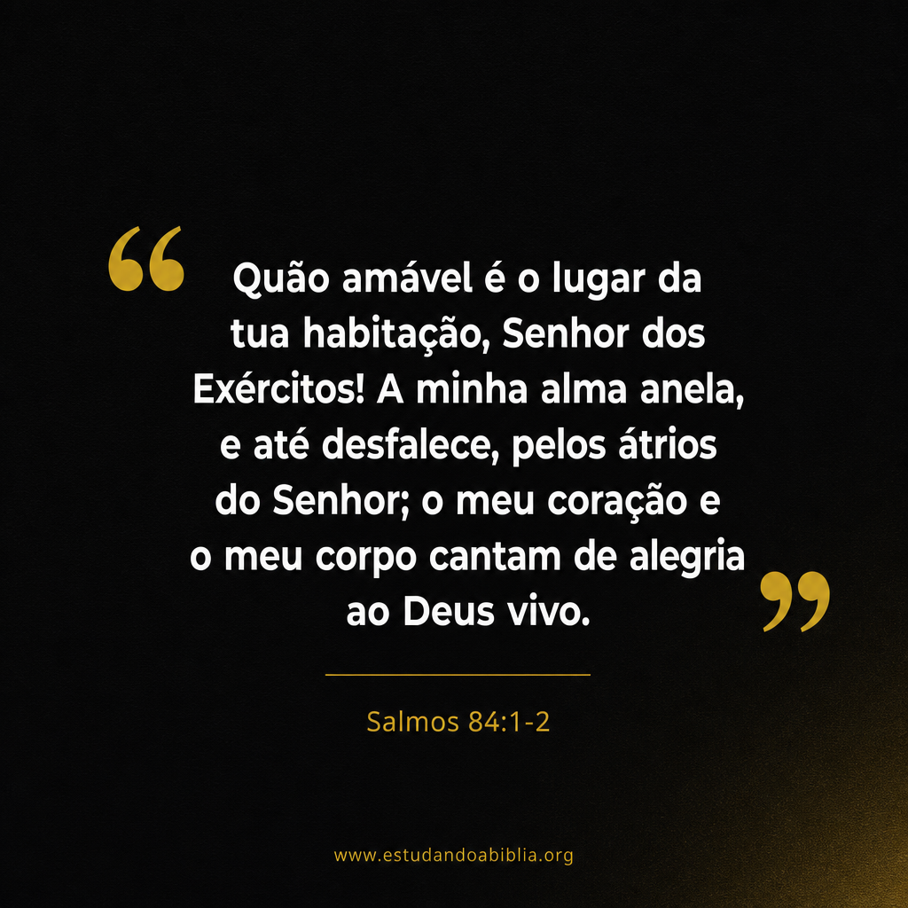 Salmos 84:1-2