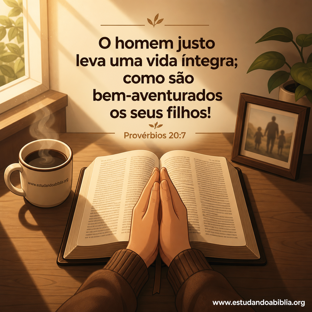Provérbios 20:7