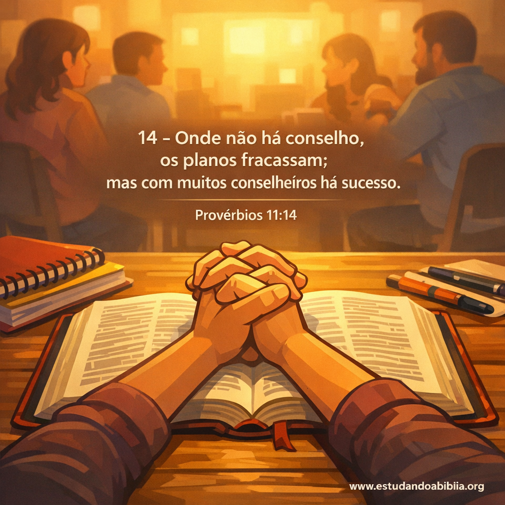 Versículo bíblico do dia - Provérbios 11:14