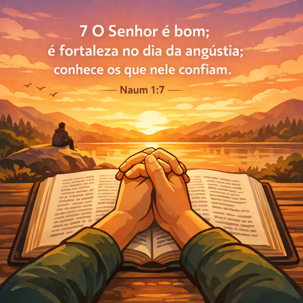 Versículo bíblico do dia - Naum 1:7