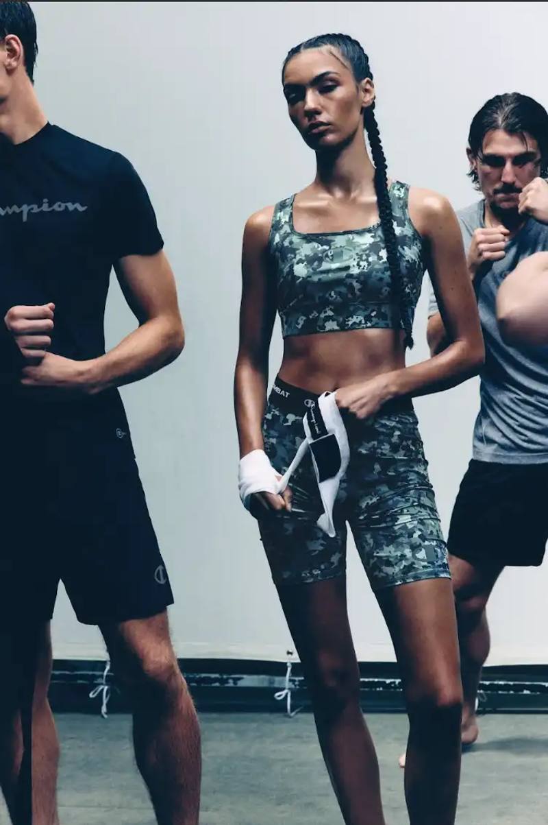 image about Champion's new Combat athletic wear collection developed with professional fighters