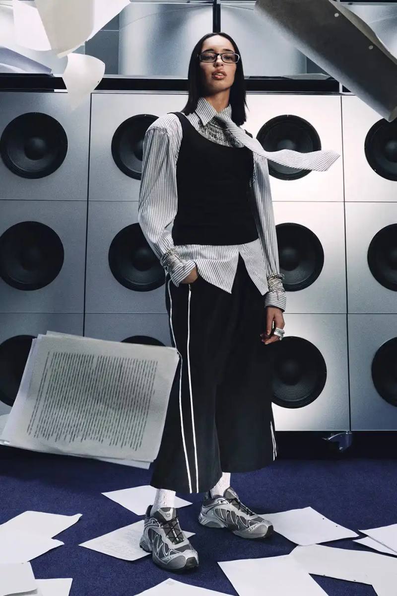 Salomon releases campaign featuring musician Dina Ayada for XT-Whisper sneaker in three colorways launching February 2026.