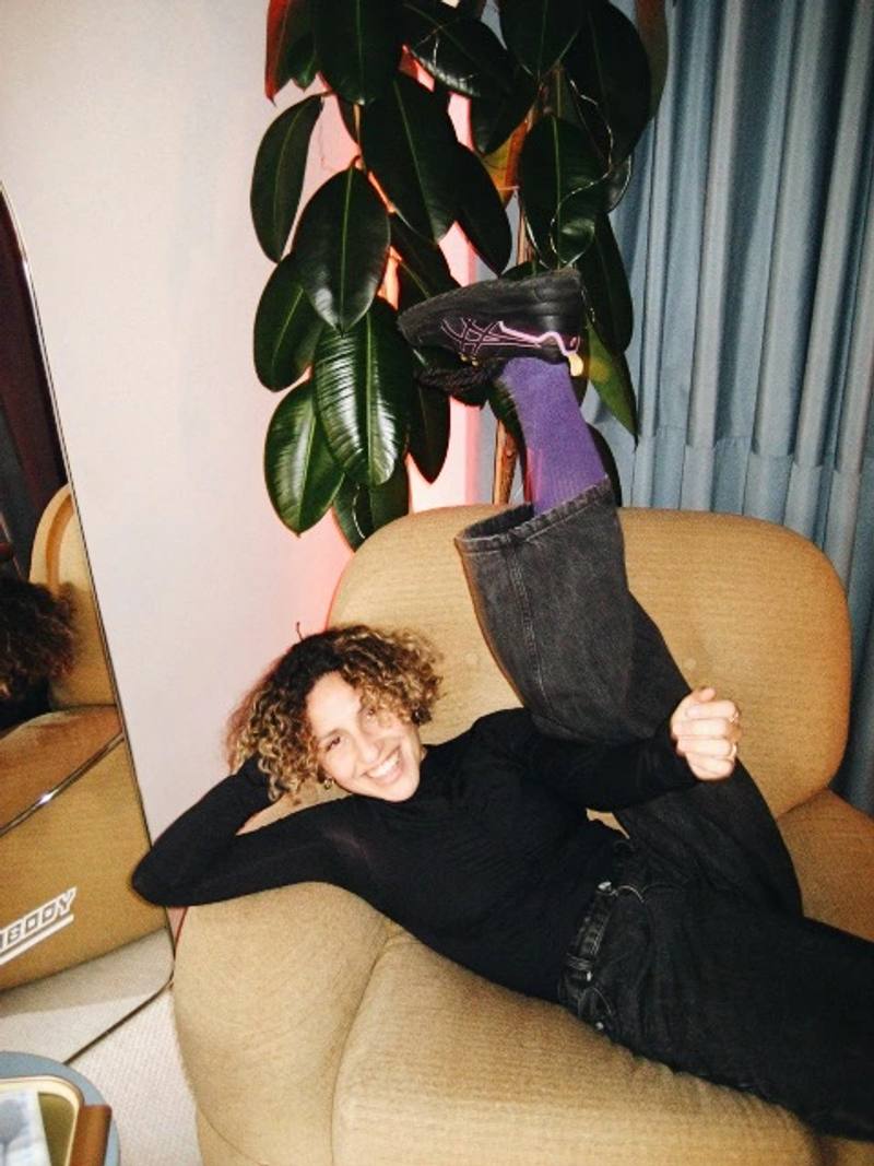 Carolina Amoretti in her Fantastudio